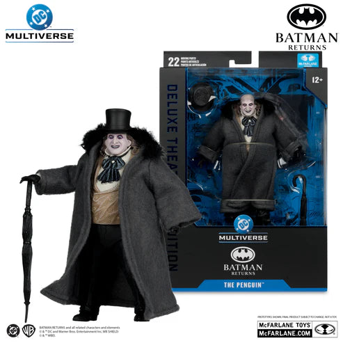Batman Returns – DC Multiverse The Penguin Deluxe Theatrical Edition Action Figure | Limit 1 Per Customer