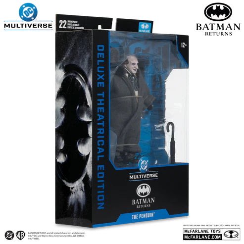 Batman Returns – DC Multiverse The Penguin Deluxe Theatrical Edition Action Figure | Limit 1 Per Customer