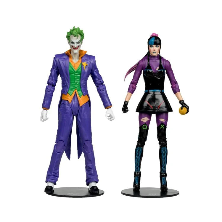 DC Multiverse The Joker and Punchline 7-Inch Scale Action Figure 2-Pack