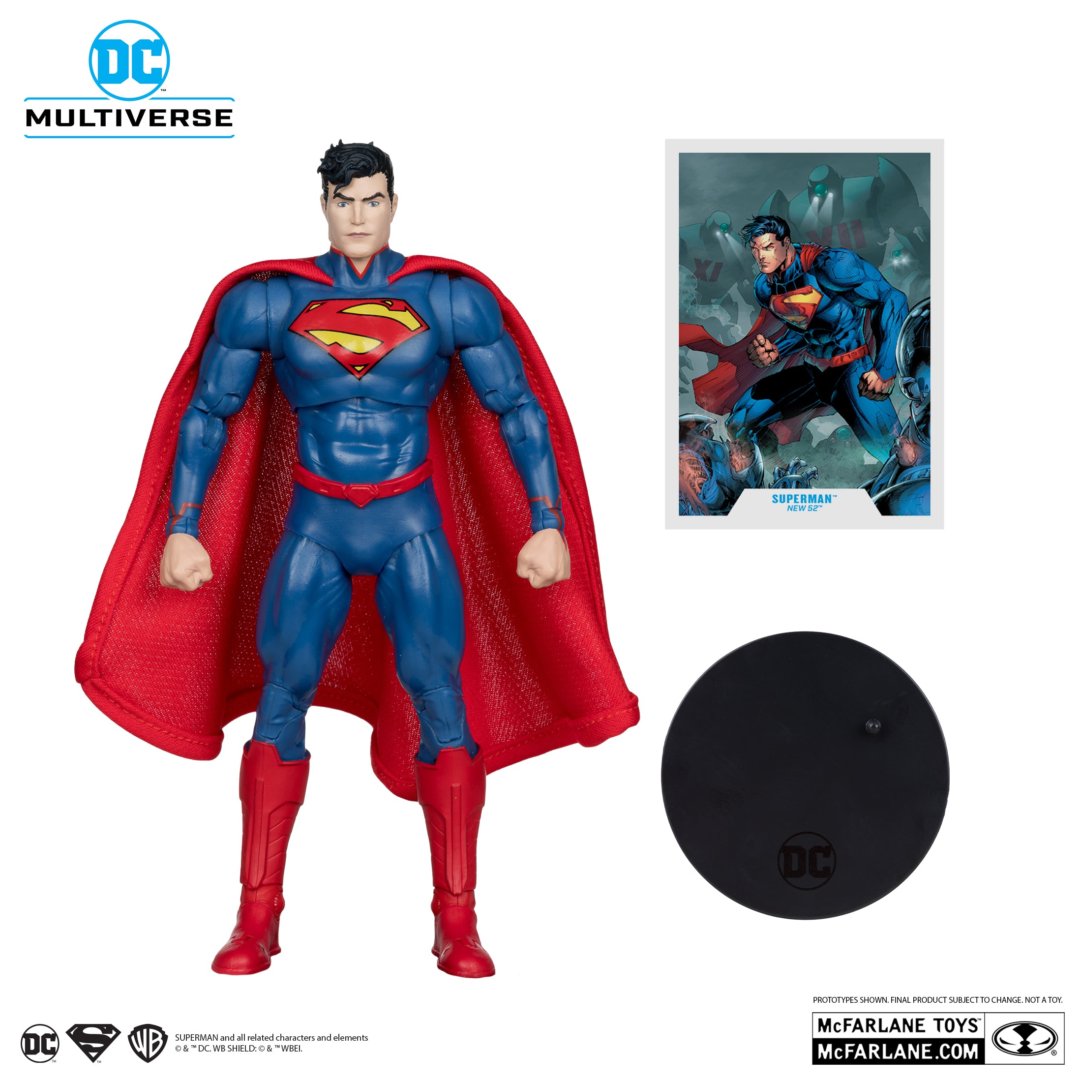 DC Multiverse Superman New 52 7-Inch Scale Action Figure - Gold Label Exclusive