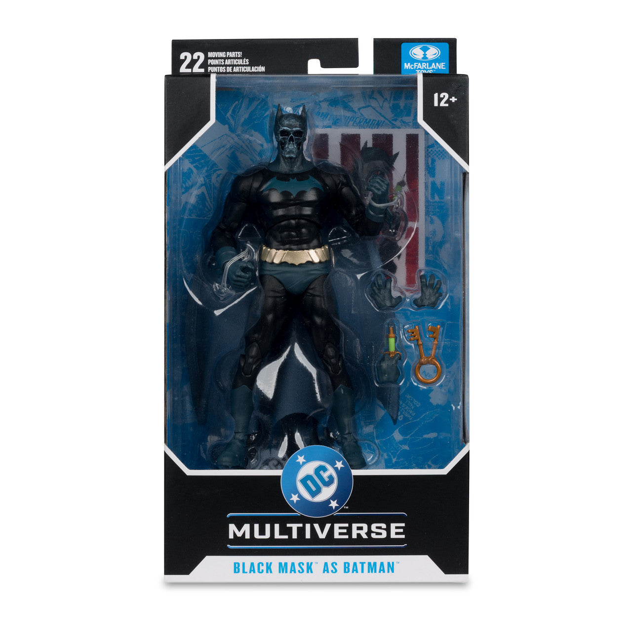 DC Multiverse Batman: Madhouse - 7" Scale Black Mask As Batman | Preorder