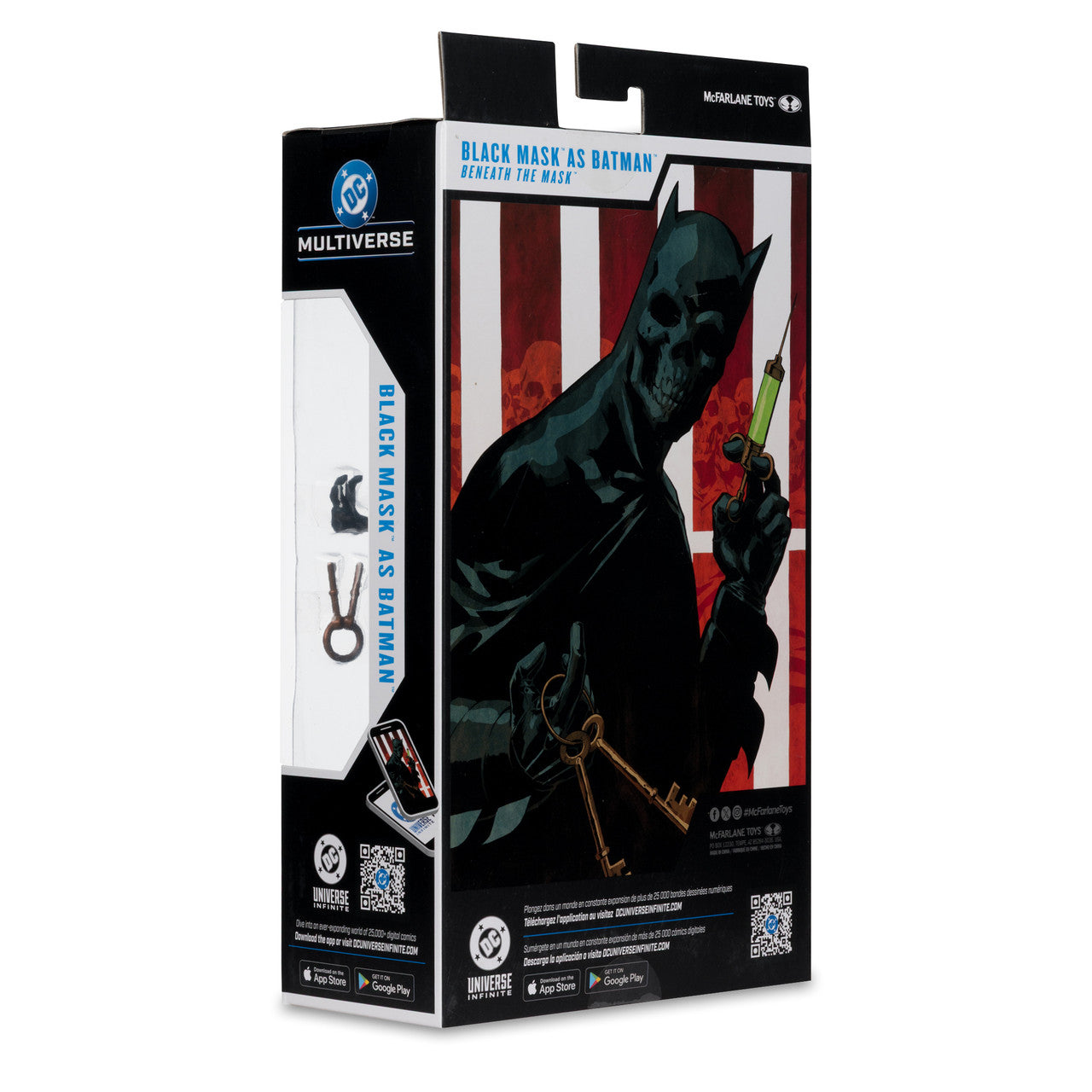 DC Multiverse Batman: Madhouse - 7" Scale Black Mask As Batman | Preorder