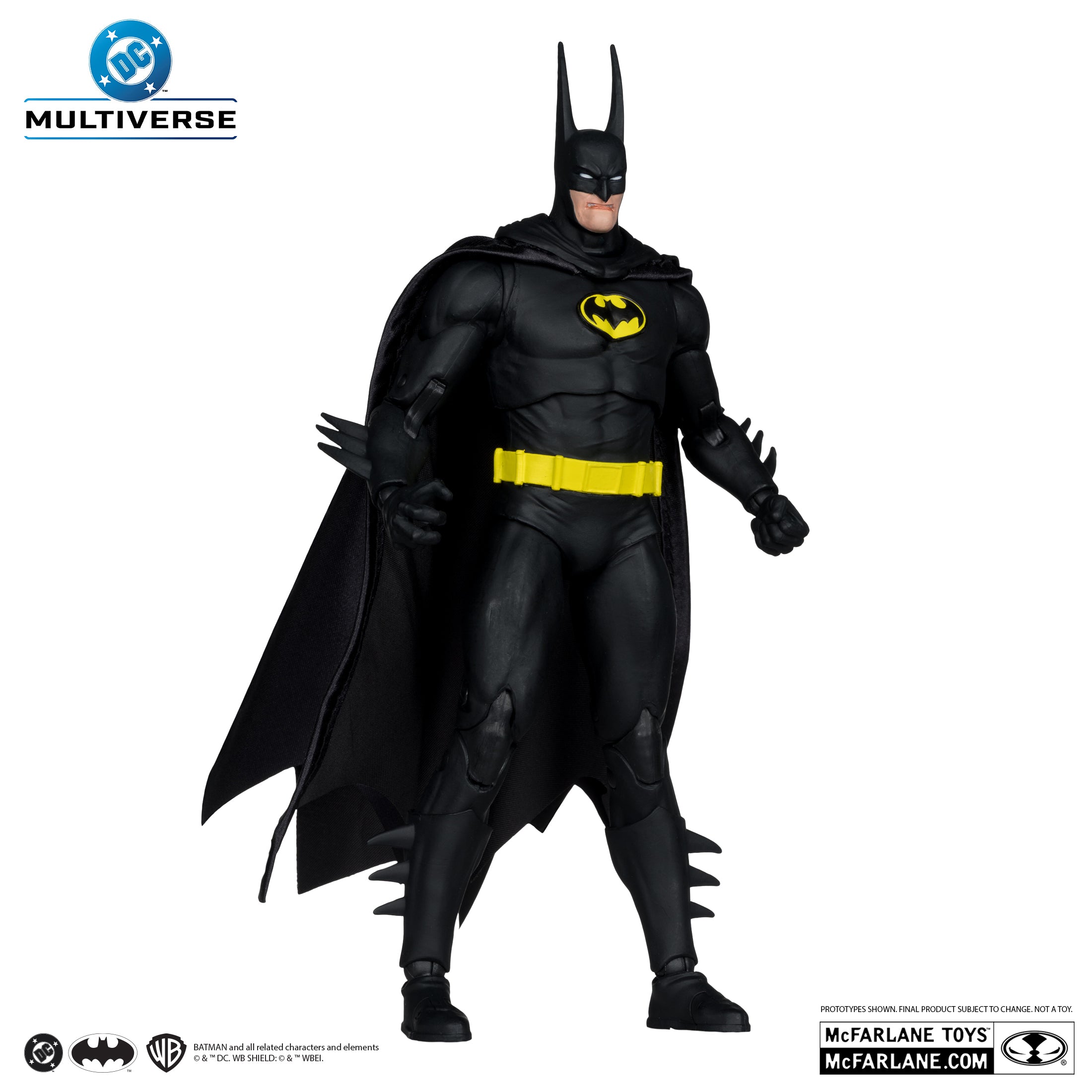 Batman (Troika) Action Figure – DC Multiverse 7-Inch Collectible | 1 Per Customer