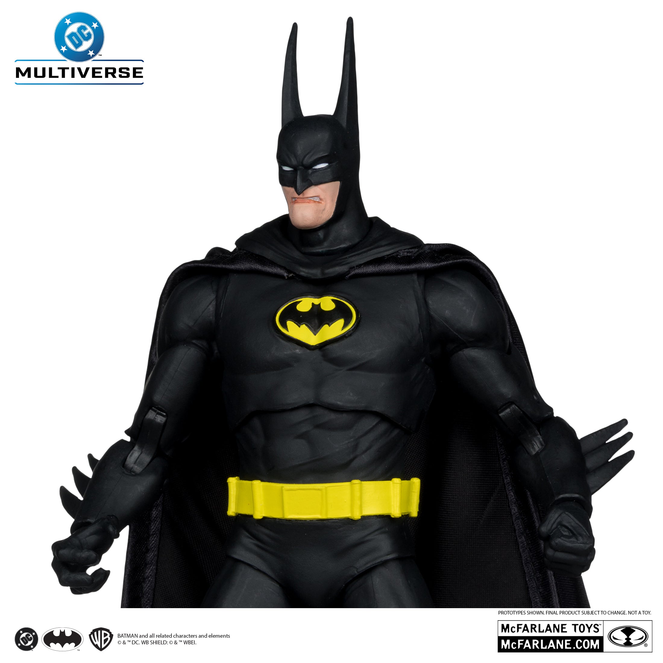 Batman (Troika) Action Figure – DC Multiverse 7-Inch Collectible | 1 Per Customer