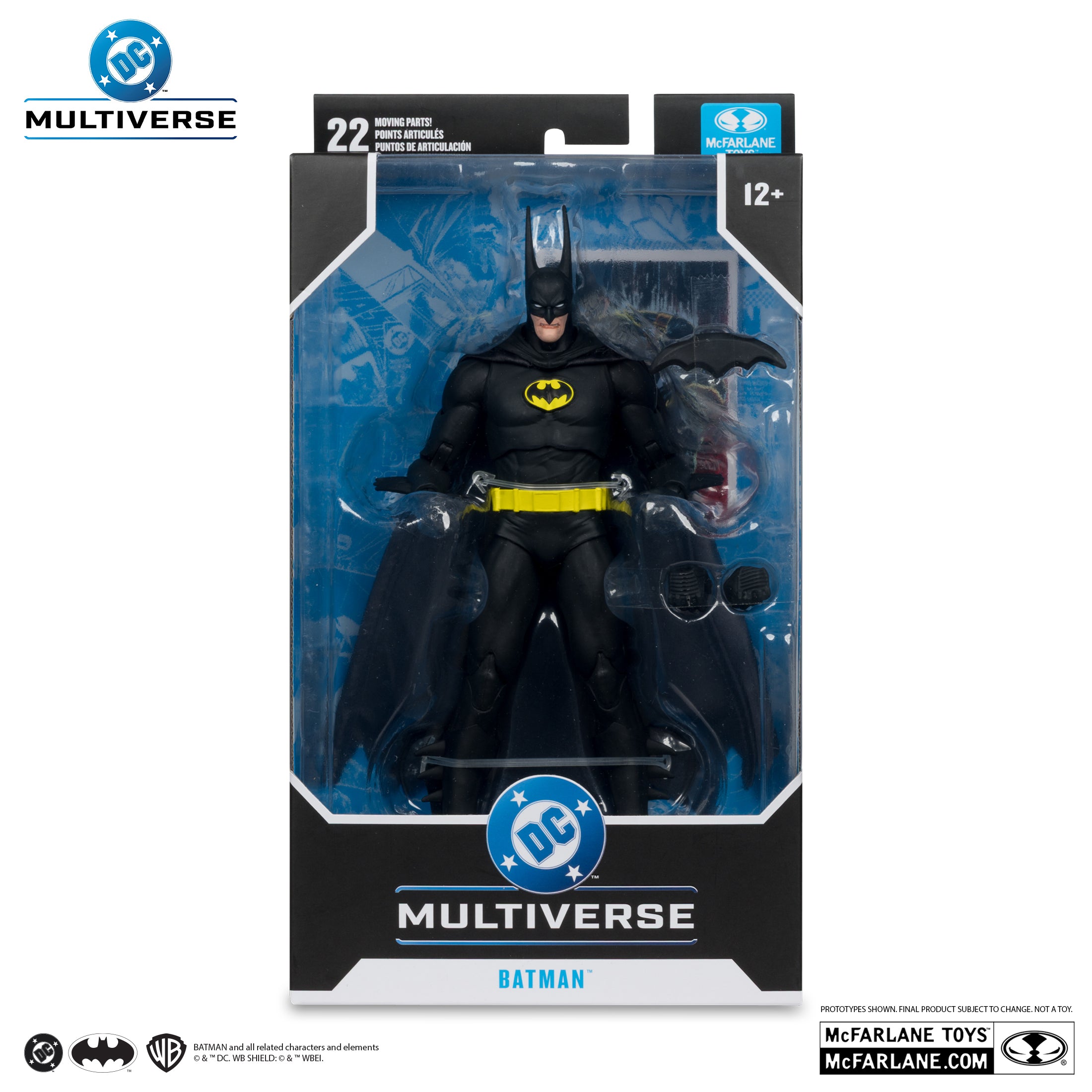 Batman (Troika) Action Figure – DC Multiverse 7-Inch Collectible | 1 Per Customer