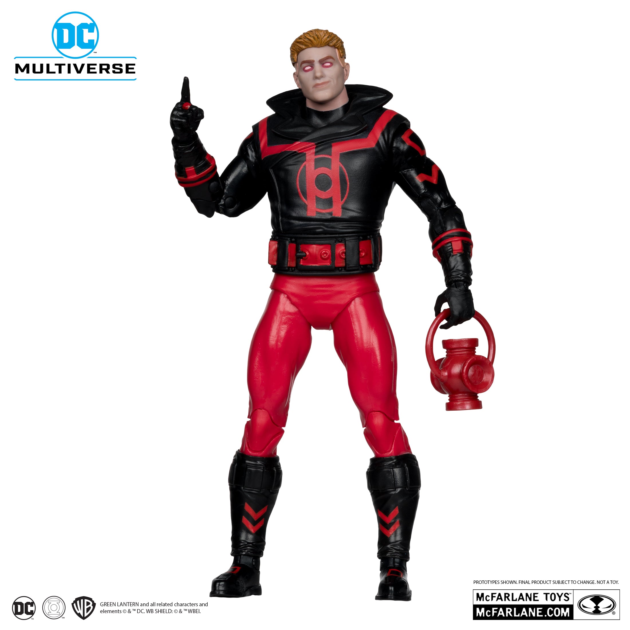 Guy Gardner (Red Lantern) McFarlane Collector Edition #37 (Red Platinum Edition) | 1 Per Customer