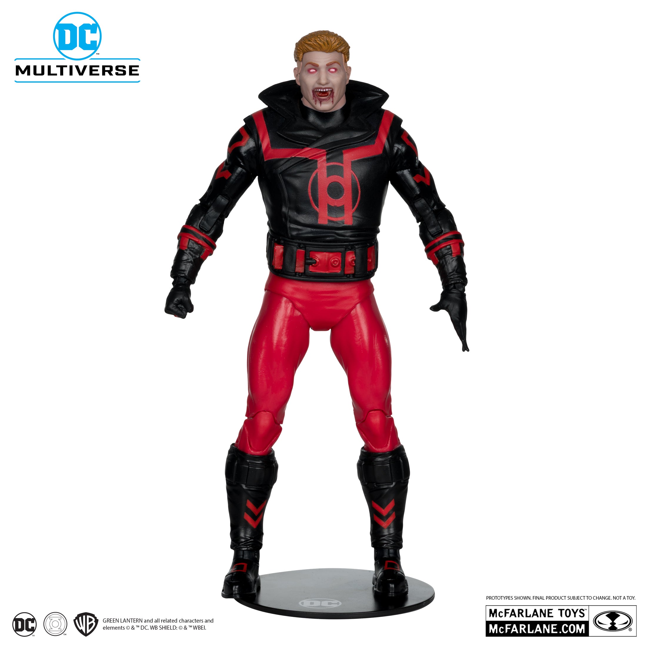 Guy Gardner (Red Lantern) McFarlane Collector Edition #37 (Red Platinum Edition) | 1 Per Customer