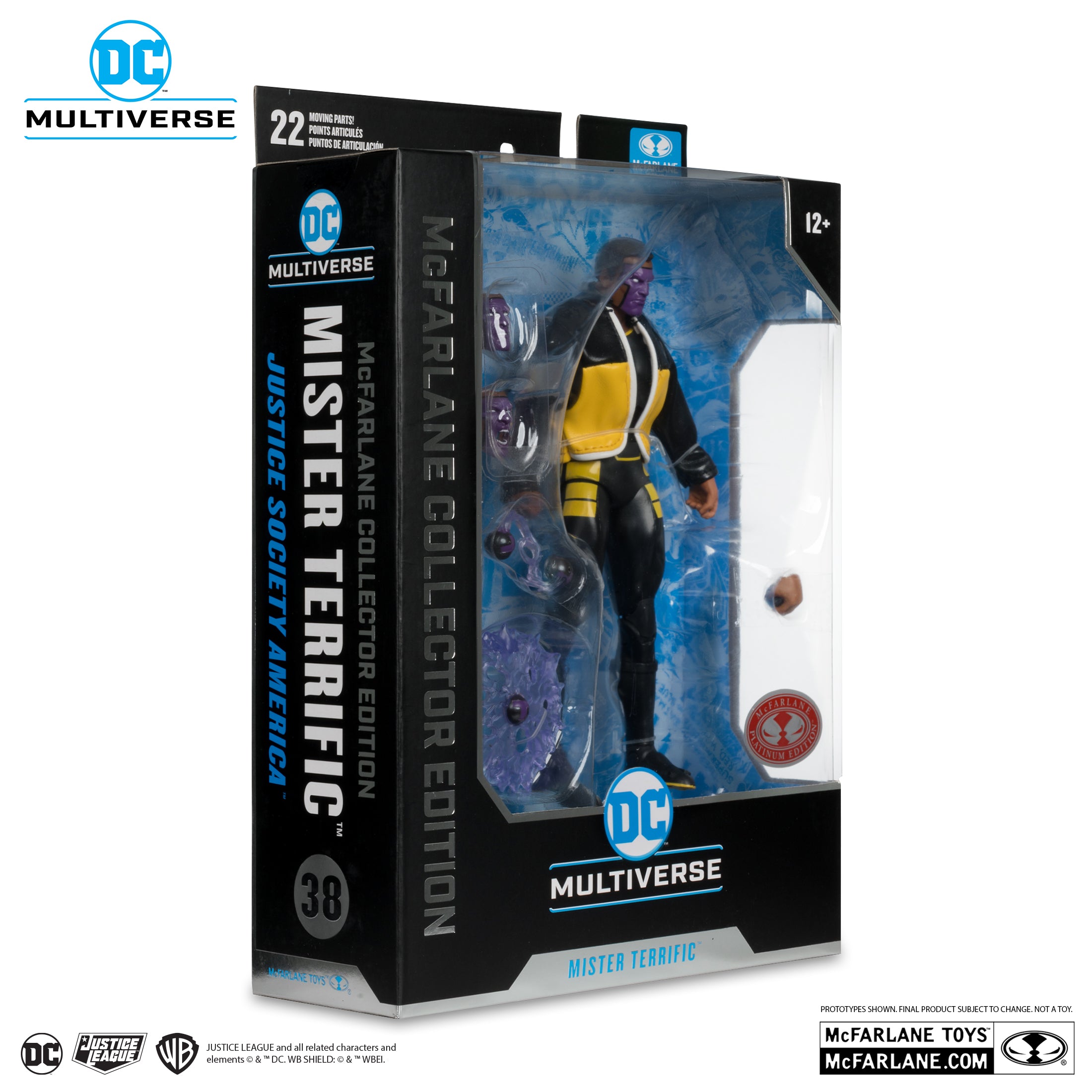 Mister Terrific (Justice Society of America) McFarlane Collector Edition #38 (Red Platinum Edition)