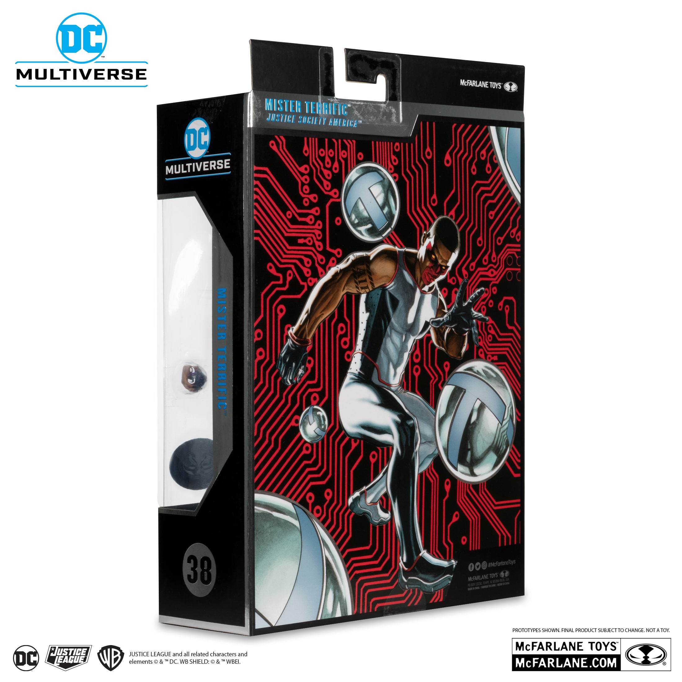 Mister Terrific (Justice Society of America) McFarlane Collector Edition #38 (Red Platinum Edition)