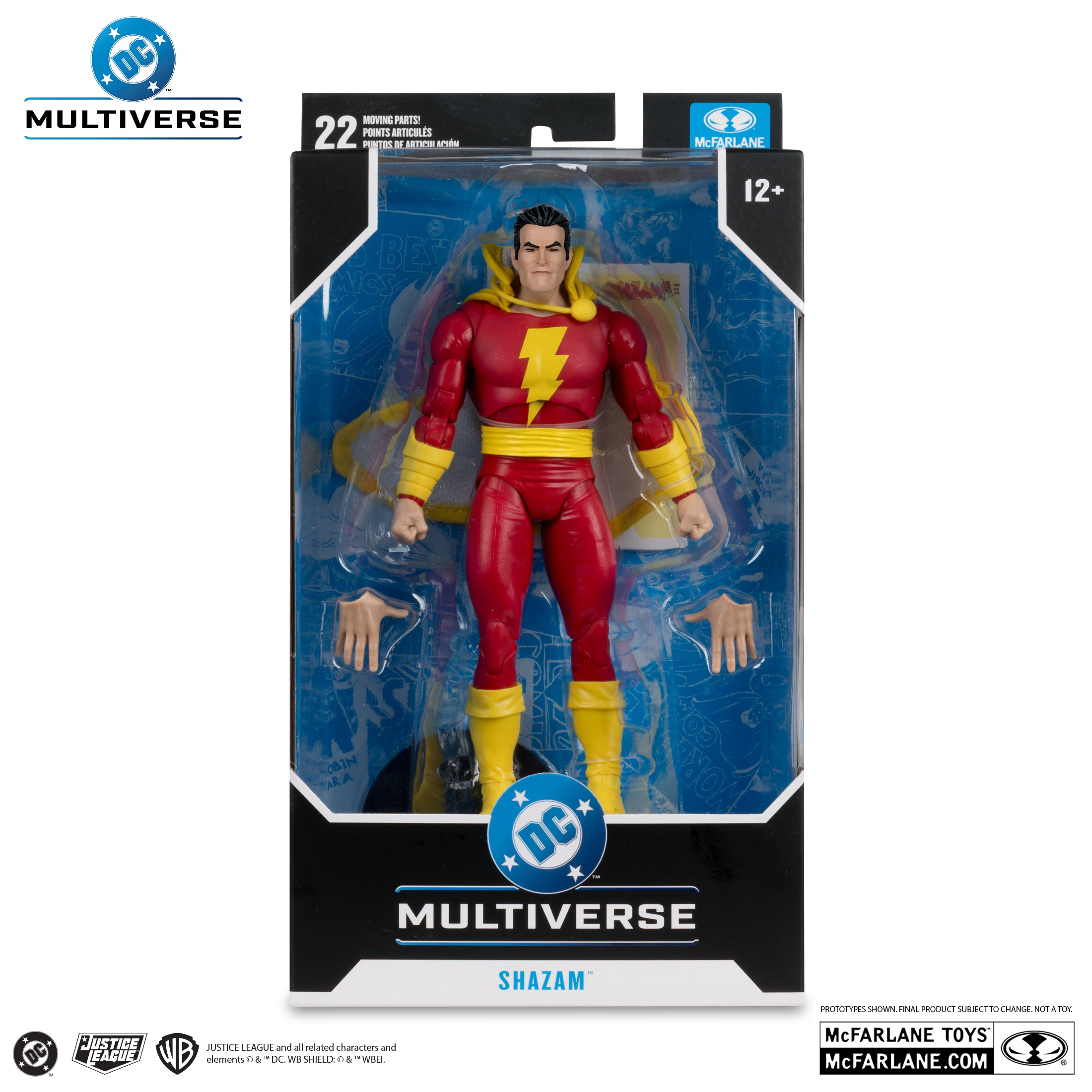 DC Multiverse Shazam The Power of Shazam Graphic Novel Figure