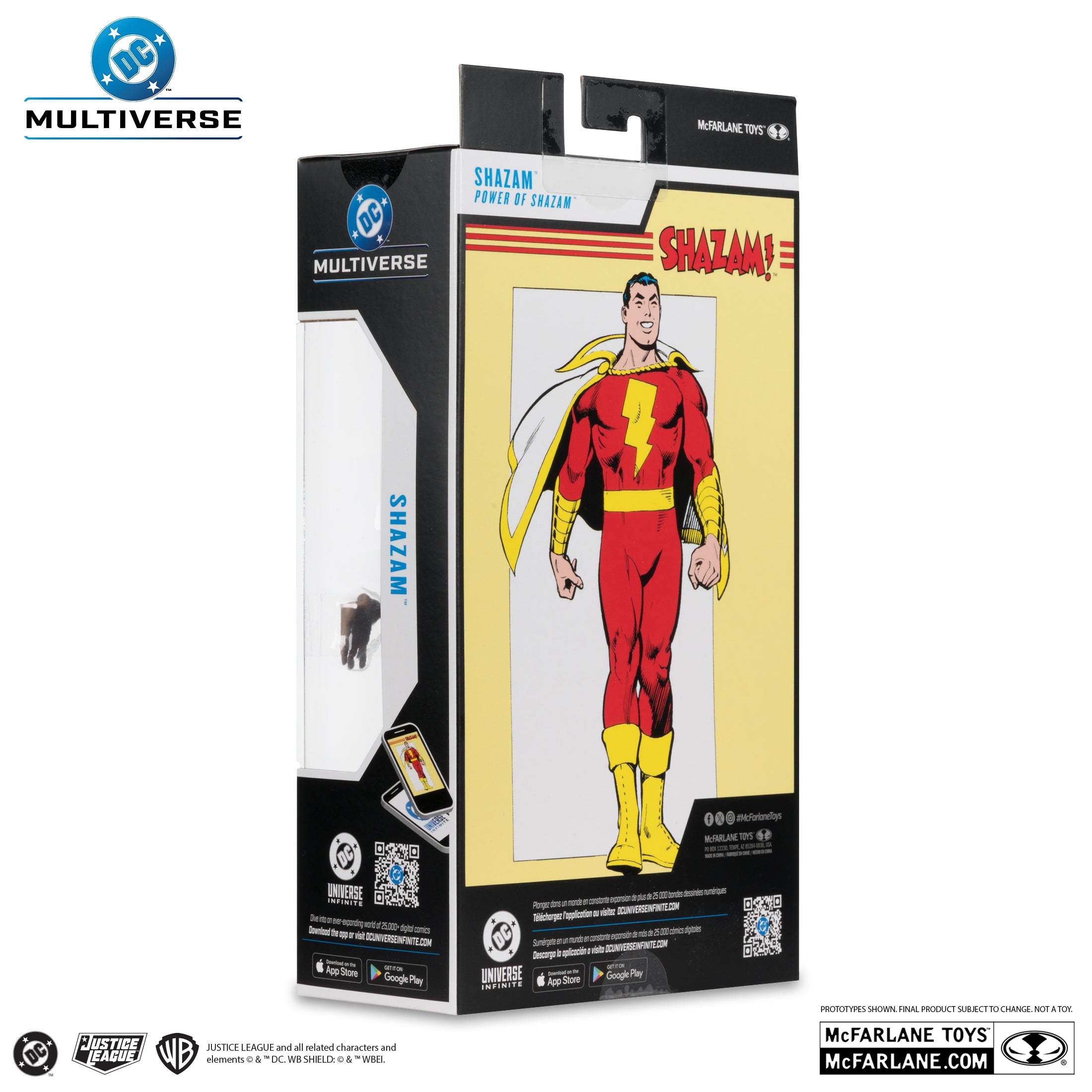 DC Multiverse Shazam The Power of Shazam Graphic Novel Figure