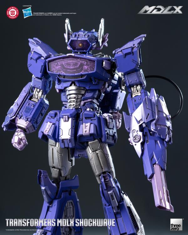 threezero MDLX Shockwave Transformers Decepticon Figure