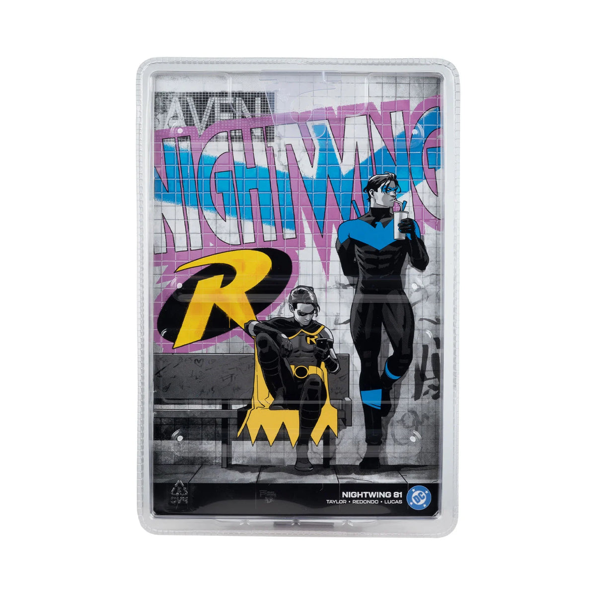 McFarlane DC Direct Page Punchers Nightwing #81 7-Inch Action Figure with Comic