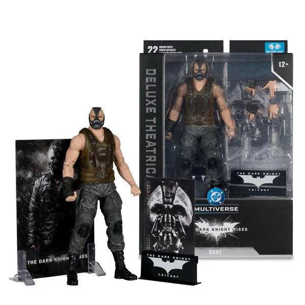 McFarlane DC Multiverse Bane Deluxe Theatrical Edition Tom Hardy The Dark Knight Rises Action Figure