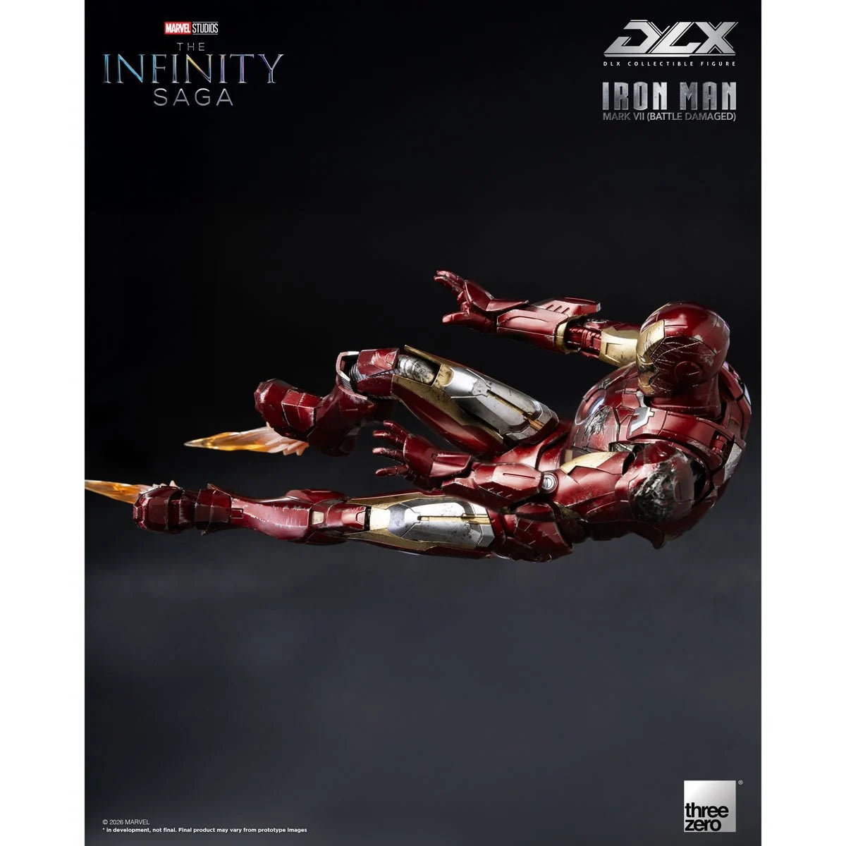 Marvel Studios: The Infinity Saga Iron Man Mark 7 Battle Damaged DLX Action Figure