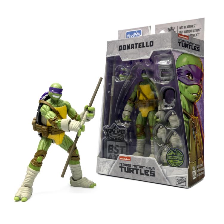 Teenage Mutant Ninja Turtles BST AXN Comic Heroes Donatello