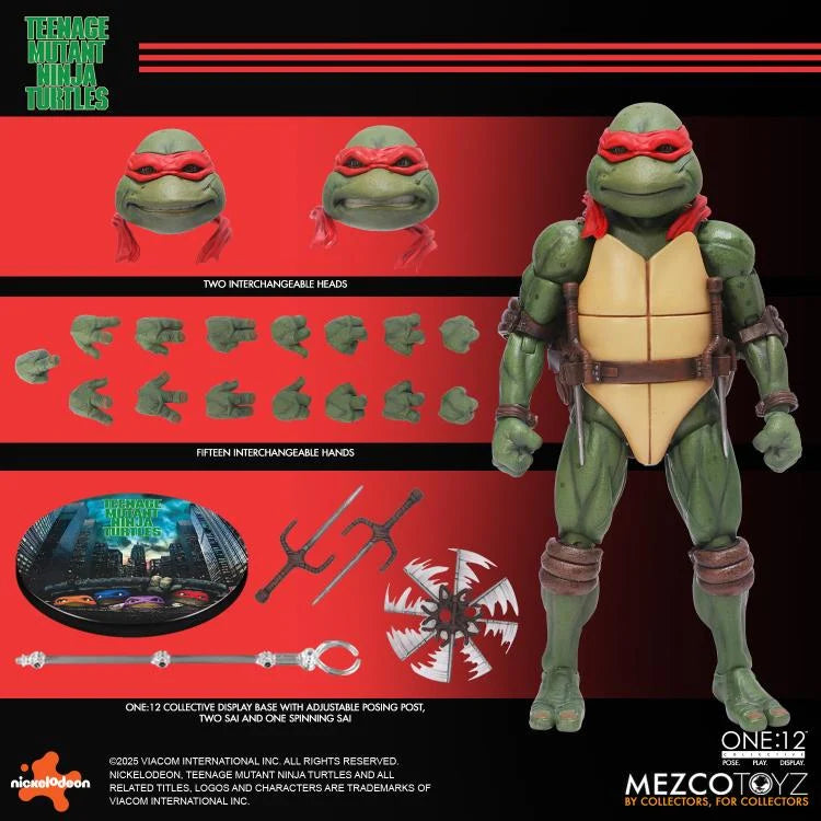 Mezco One:12 Collective Teenage Mutant Ninja Turtles 1990 Movie Deluxe Box Set
