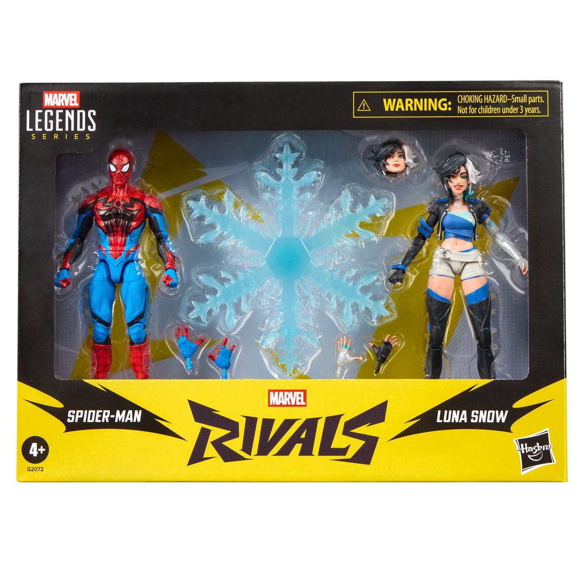 Marvel Rivals Marvel Legends Spider-Man & Luna Snow Action Figure Two-Pack