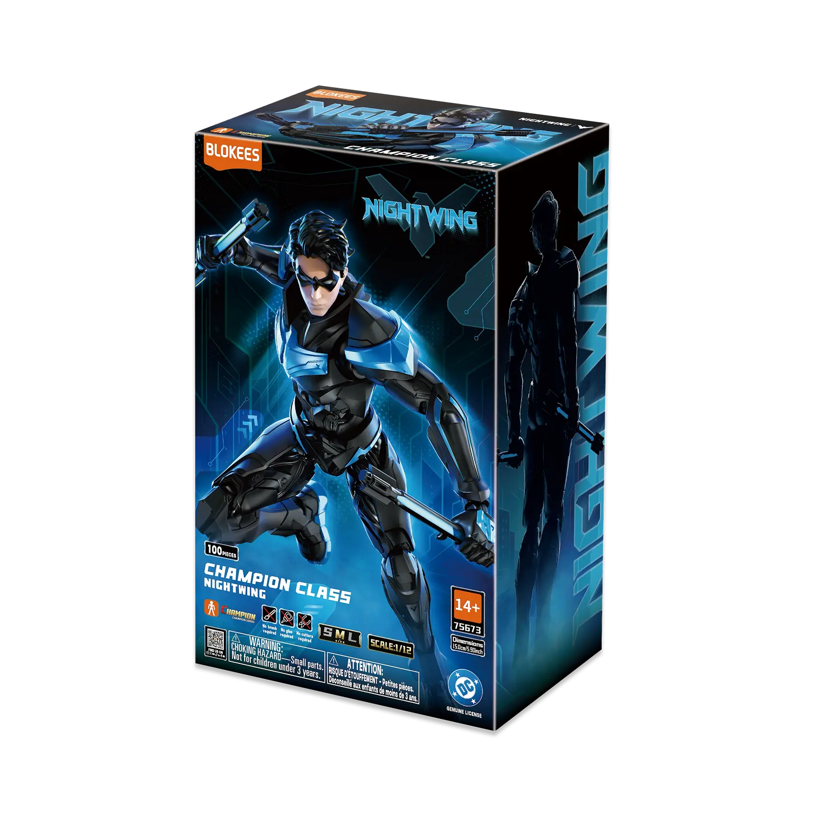 Blokees DC CC03 Nightwing Snap Fit Collectible