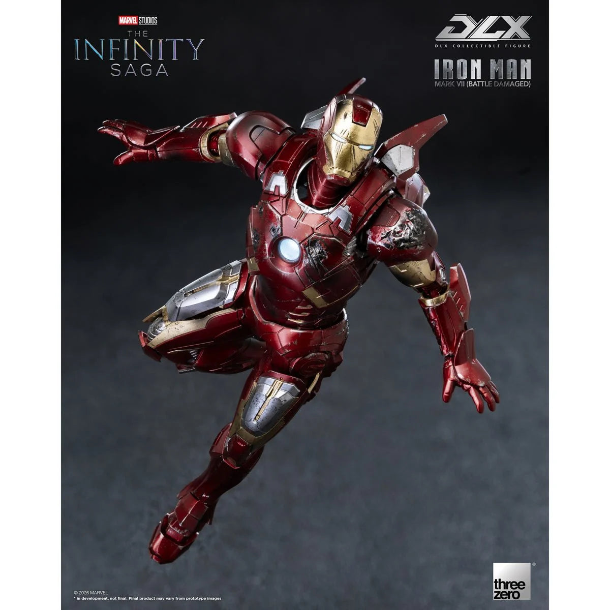 Marvel Studios: The Infinity Saga Iron Man Mark 7 Battle Damaged DLX Action Figure