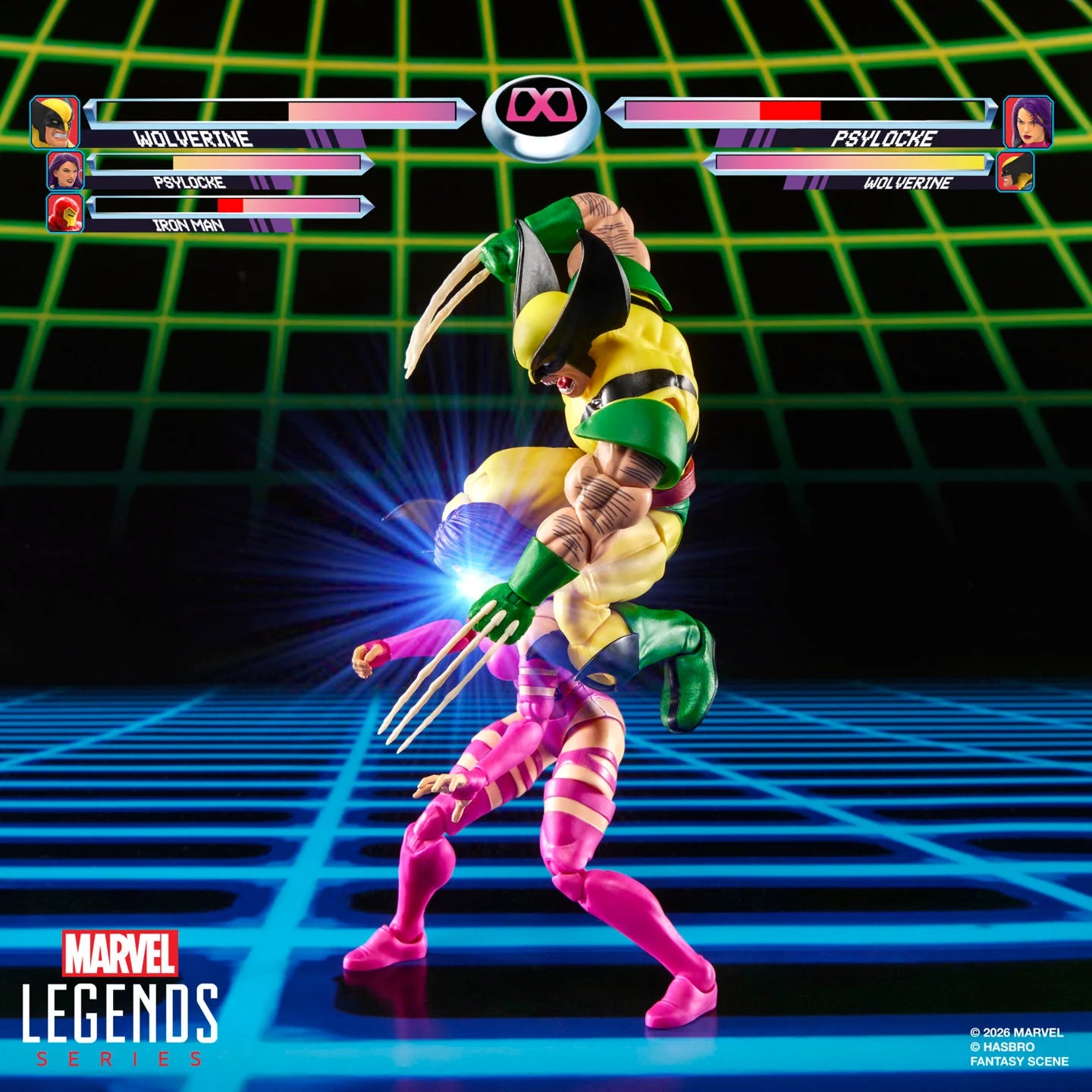 Marvel Legends Gamerverse Wolverine vs. Psylocke 2-Pack Action Figures