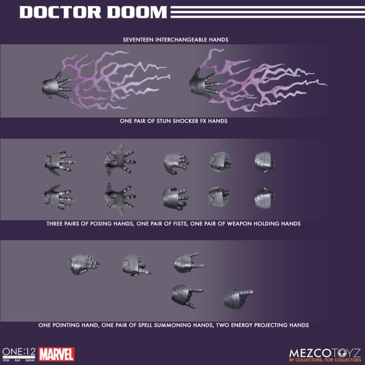 Mezco One:12 Collective Doctor Doom | 1 Per Customer