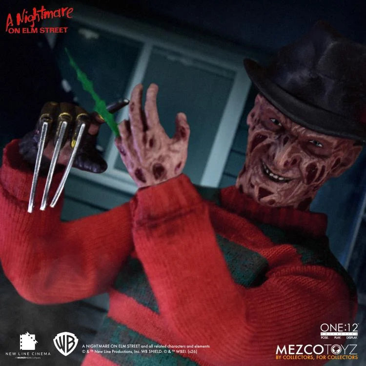 One:12 Collective Freddy Krueger A Nightmare on Elm Street Action Figure Mezco Toyz