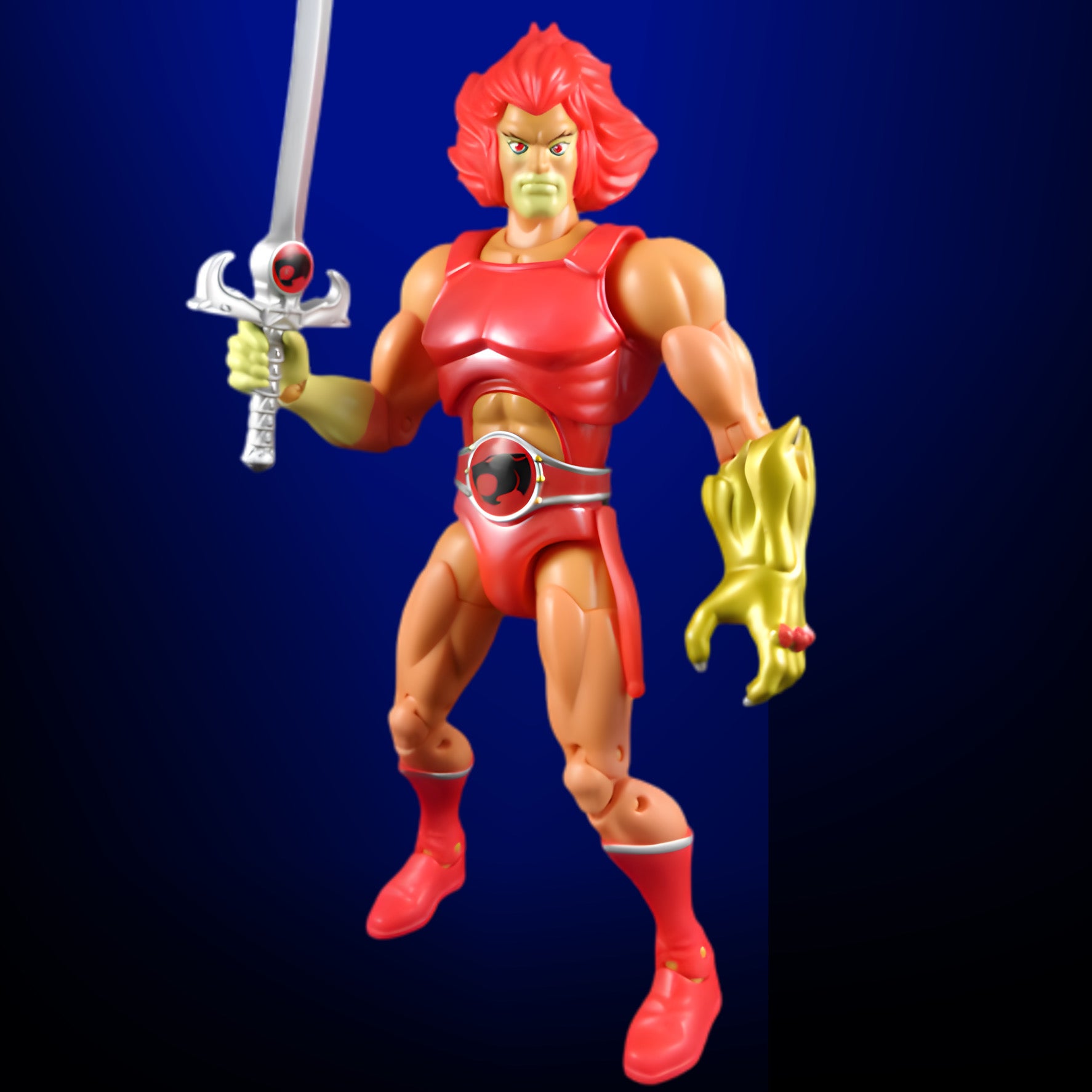 STGCC Exclusive Lion-O Mumm-Ra Version & Exclusive Sword & Stand