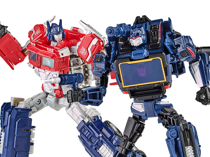 Transformers: Reactivate Soundwave vs. Optimus Prime Two-Pack