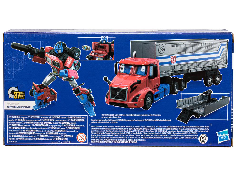 Líder de Transformers Generations Optimus Prime [Volvo VNR 300]