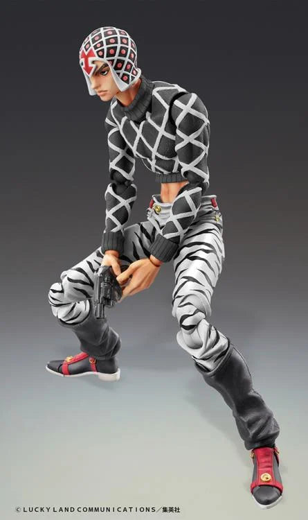 JoJo's Bizarre Adventure Super Action Statue | Guido Mista & S-P (Black Ver.)