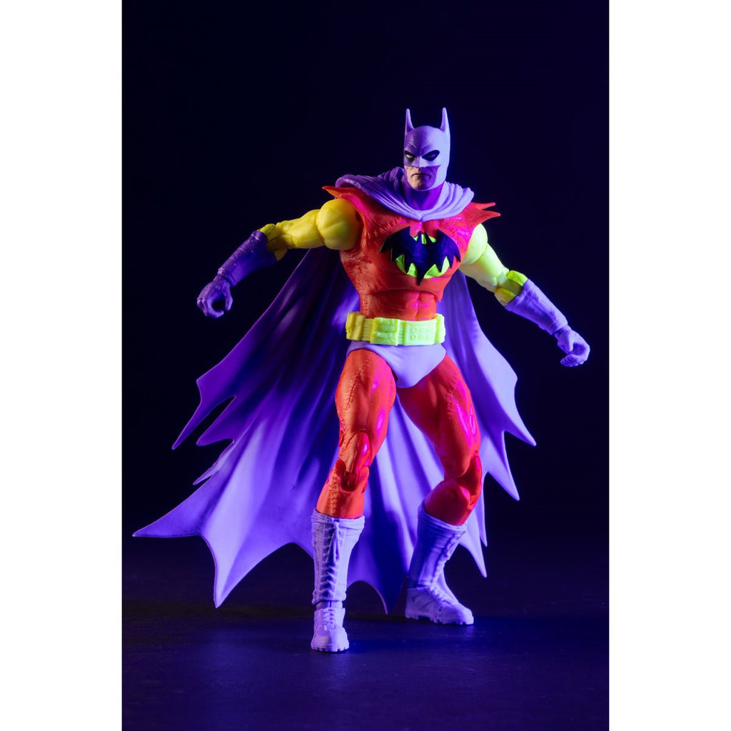 DC Multiverse Batman of Zur-En-Arh Black Light Gold Label Action Figure | Exclusive