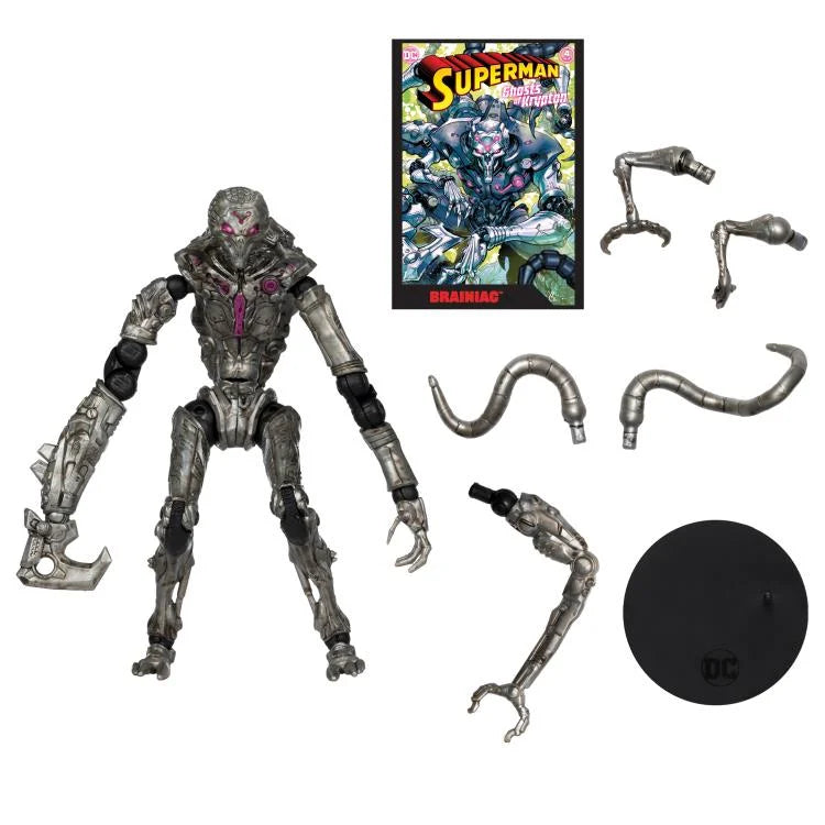 Superman: Ghosts of Krypton Page Punchers Brainiac 7" Figure with Comic