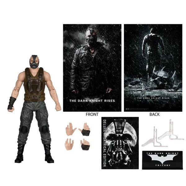 McFarlane DC Multiverse Bane Deluxe Theatrical Edition Tom Hardy The Dark Knight Rises Action Figure