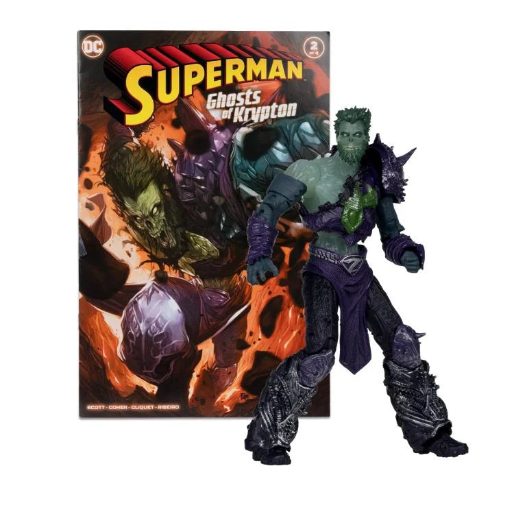 DC Page Punchers: Ghosts of Krypton Zod w/Comic 7" Figure