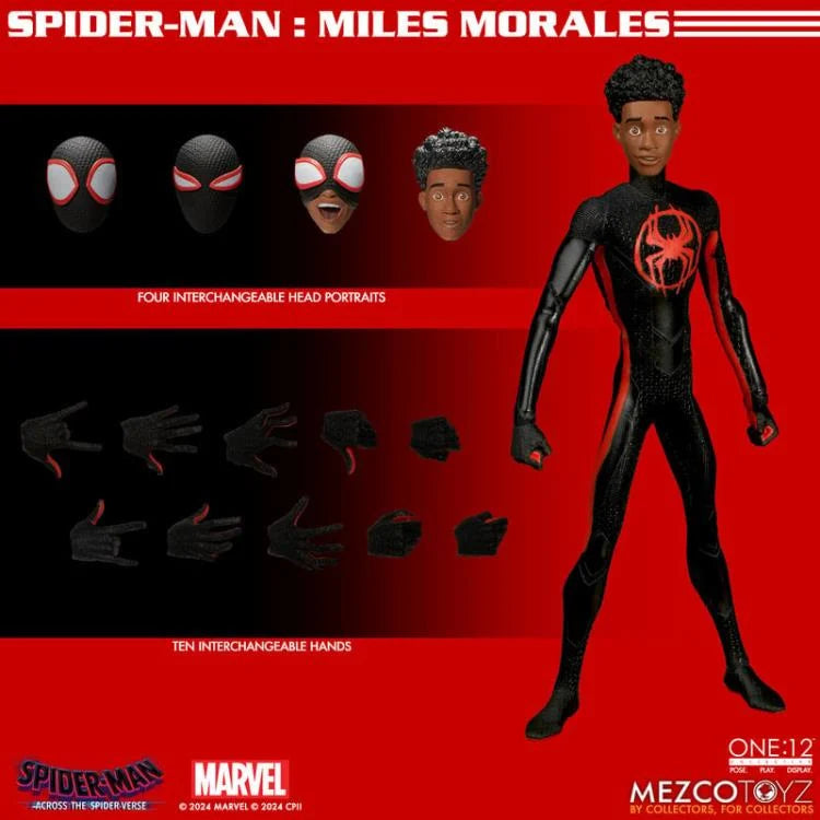 One:12 Collective Figures Across The Spider-Verse Miles Morales