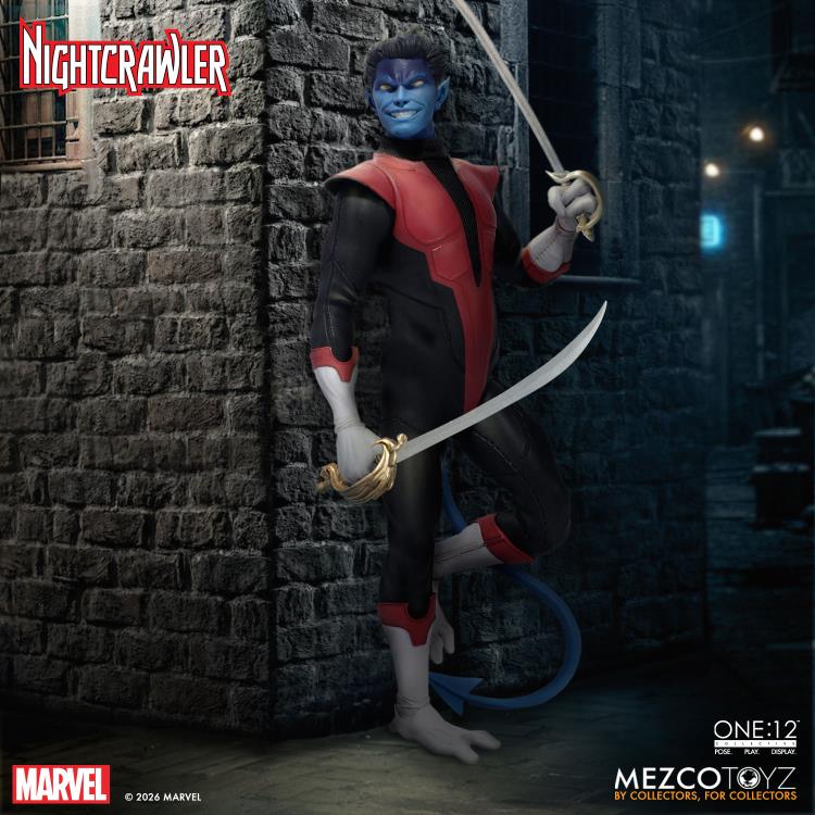 Mezco One:12 Collective Nightcrawler Action Figure X-Men Marvel
