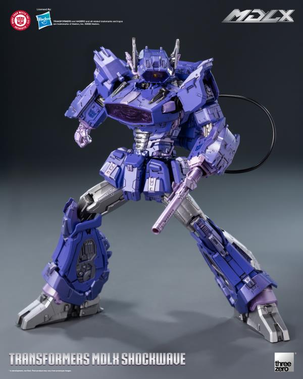 threezero MDLX Shockwave Transformers Decepticon Figure