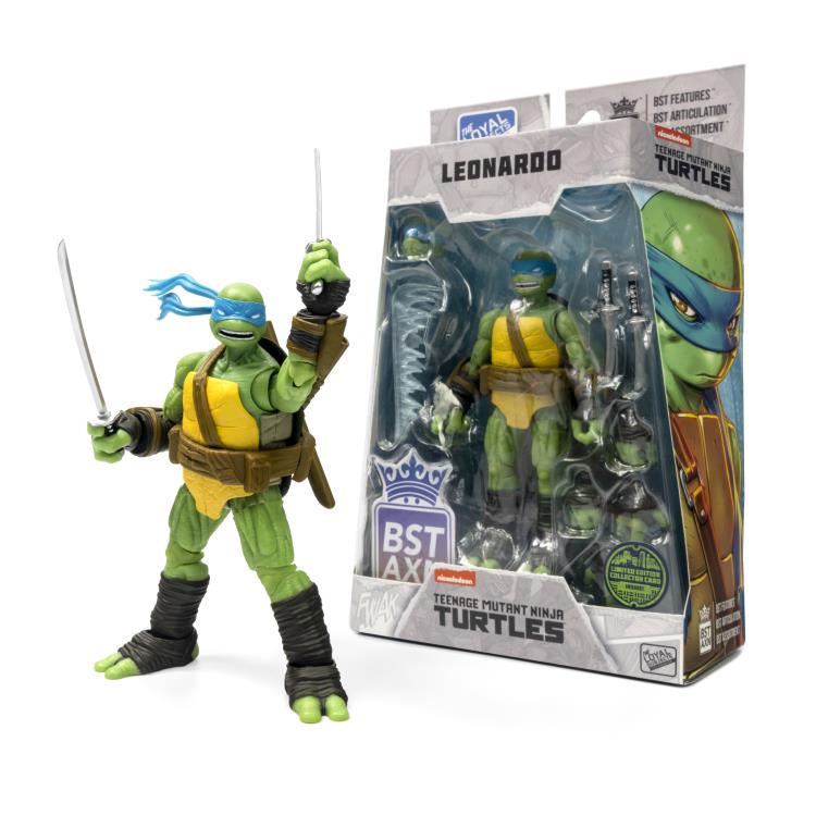 Teenage Mutant Ninja Turtles BST AXN Comic Heroes Leonardo