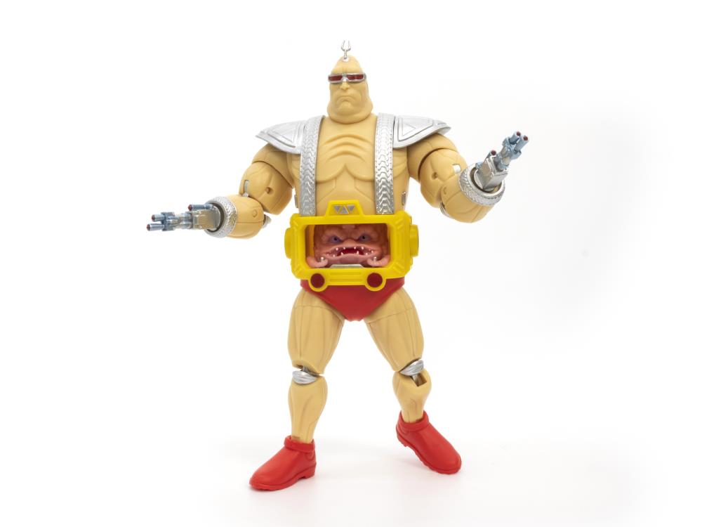 Figura de acción de las Tortugas Ninja Adolescentes Mutantes BST AXN XL Krang con cuerpo de Android 