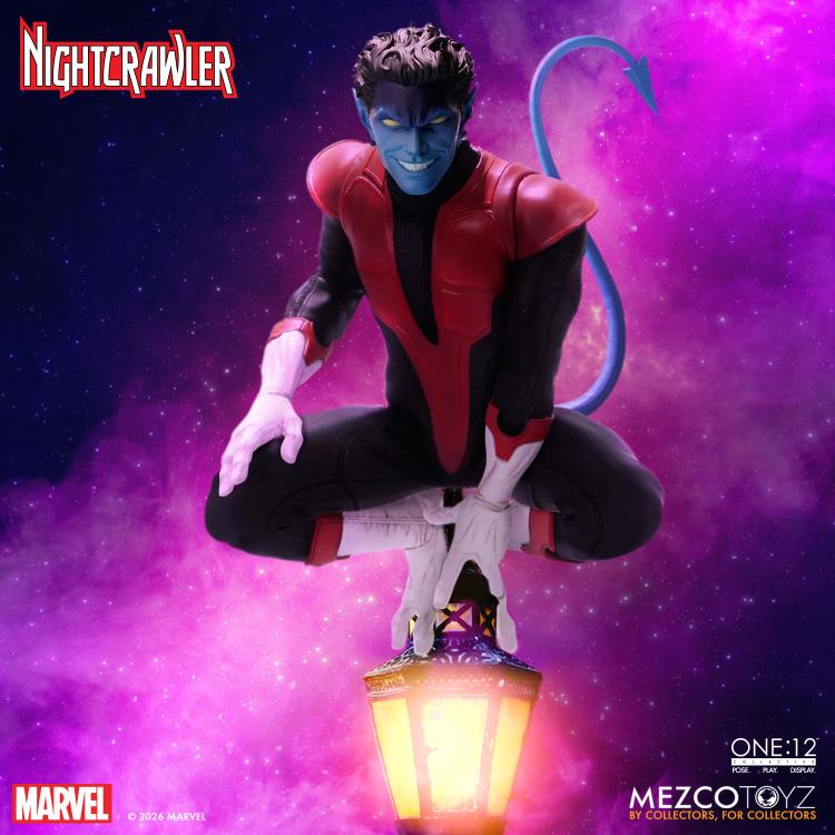 Mezco One:12 Collective Nightcrawler Action Figure X-Men Marvel