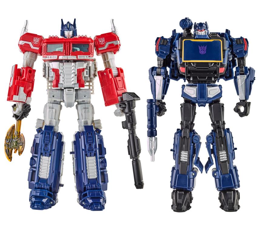 Transformers: Reactivate Soundwave vs. Optimus Prime Two-Pack