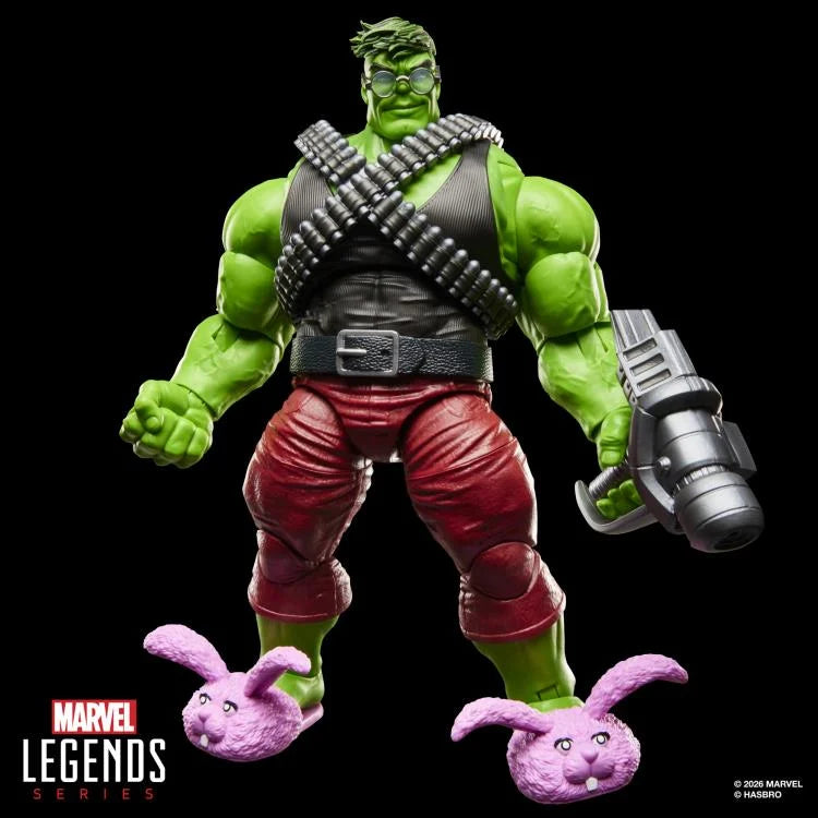 The Incredible Hulk Marvel Legends Professor Hulk Deluxe Action Figure
