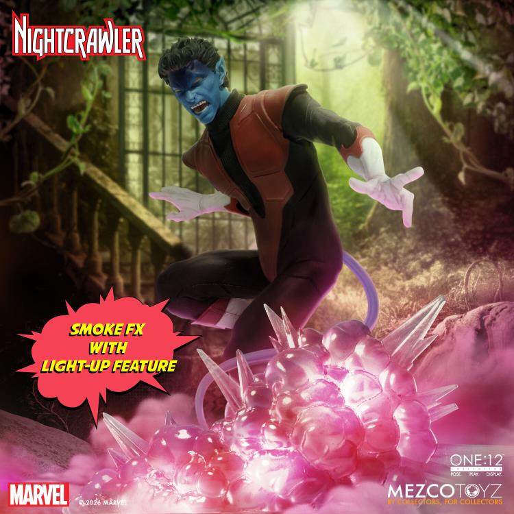 Mezco One:12 Collective Nightcrawler Action Figure X-Men Marvel