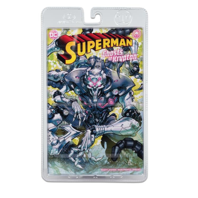 Superman: Ghosts of Krypton Page Punchers Brainiac 7" Figure with Comic