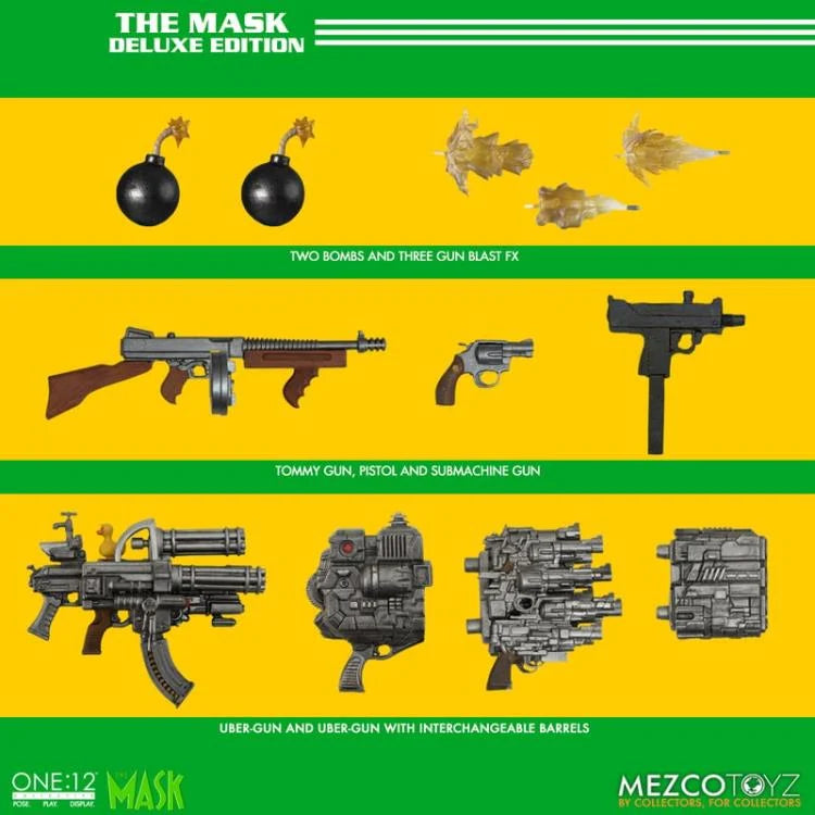 The Mask Deluxe Edition One:12 Collective Action Figure | EST ARRIVAL: Q3 2025