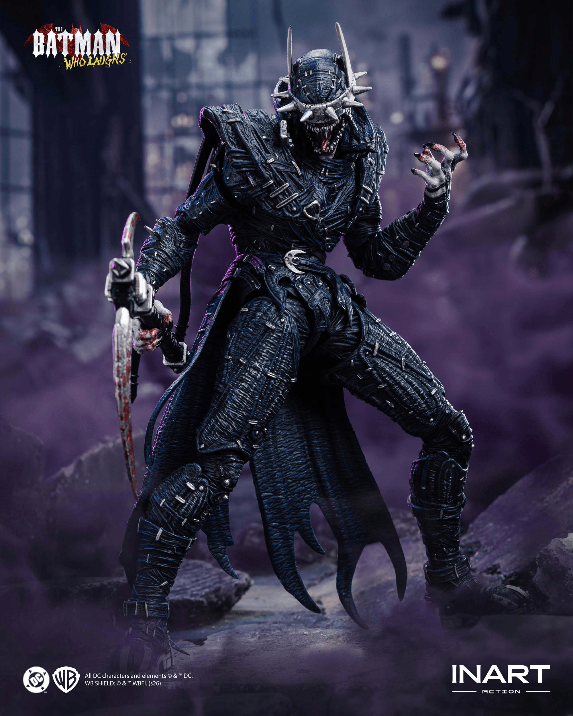 Dark Nights Metal: The Batman Who Laughs Action Figure by INART