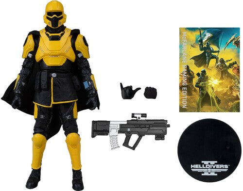 Helldivers 2 McFarlane Gaming Edition Wave 1 TR-40 Gold Eagle 7-Inch Action Figure
