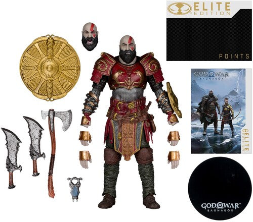 God of War Ragnarok McFarlane Elite Edition #14 Kratos Ares Armor Deluxe 7-Inch Action Figure