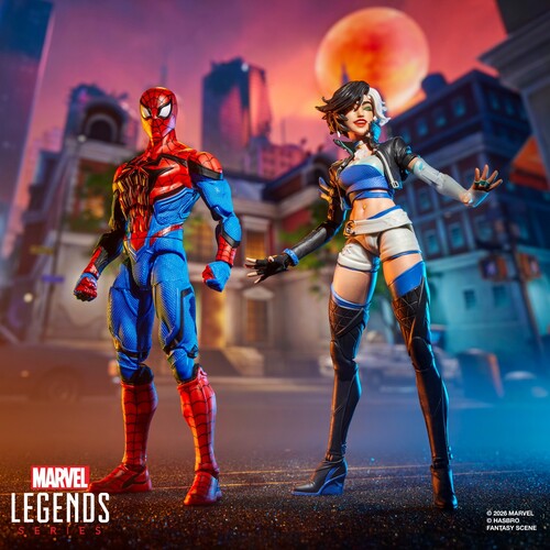 Marvel Rivals Marvel Legends Spider-Man & Luna Snow Action Figure Two-Pack